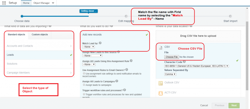 How To Use Data Import Wizard In Salesforce 5716