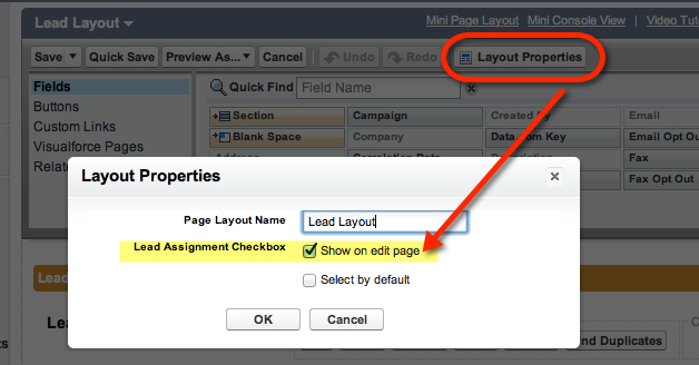 lead assignment sort order