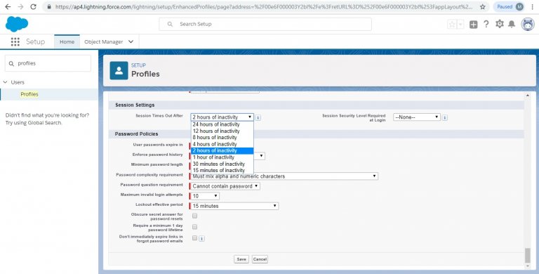 session-timeout-settings-at-profile-level-in-salesforce